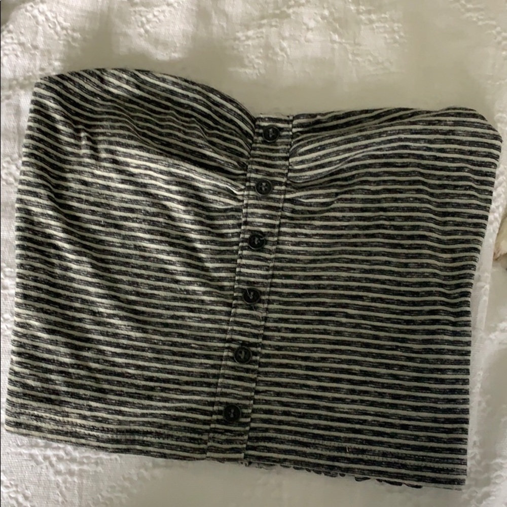 Cropped tube top